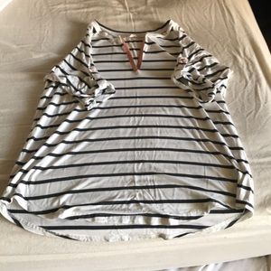 Hawthorne 41 Striped Top